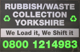 Rubbish Removal Leeds / West Yorkshire